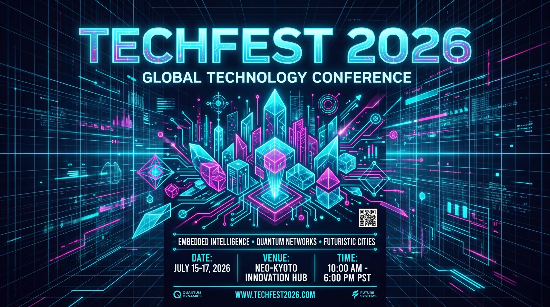 Event Poster for "TechFest 2026"