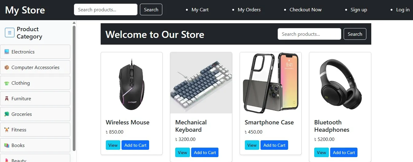 I will do a powerful eCommerce Store or a professional HR Management System