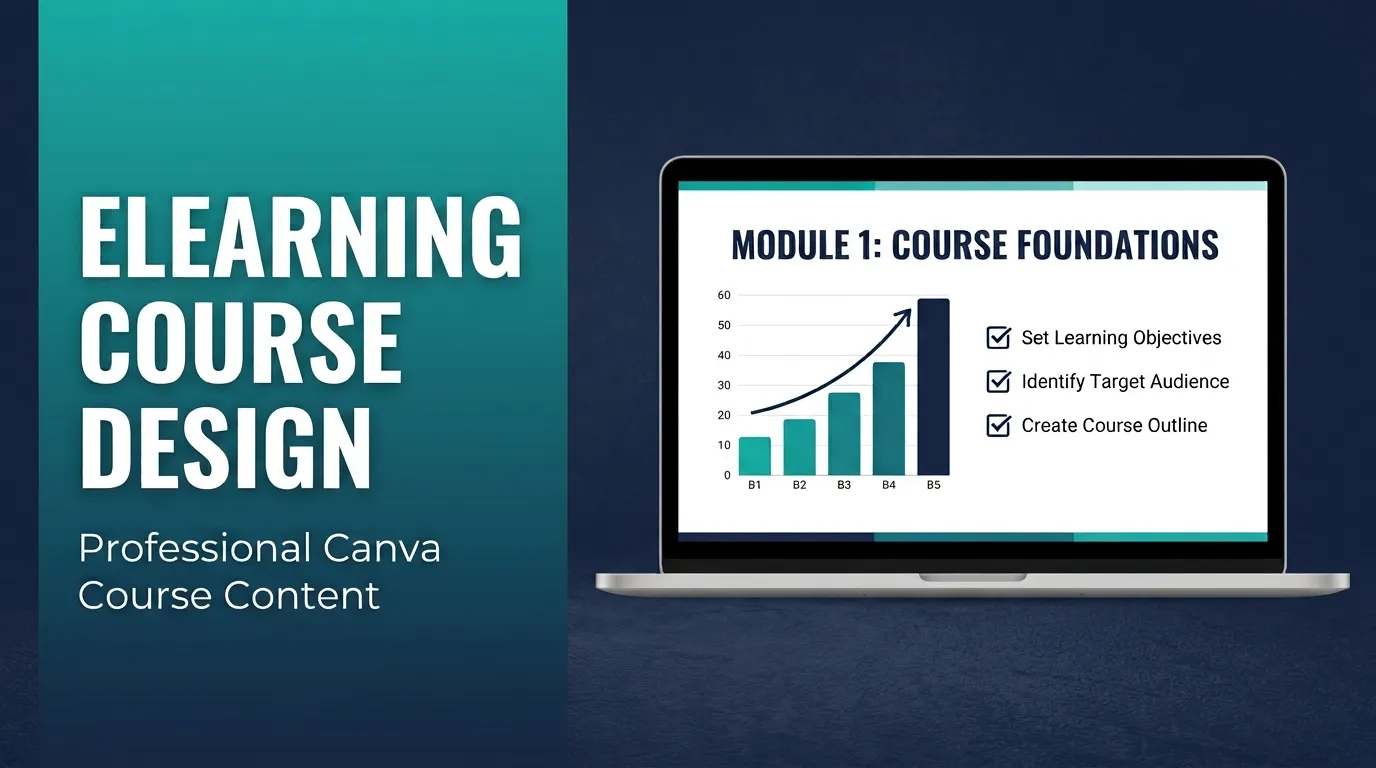 I will create engaging elearning course content for you